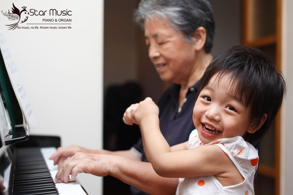 Học piano trẻ em hà đông