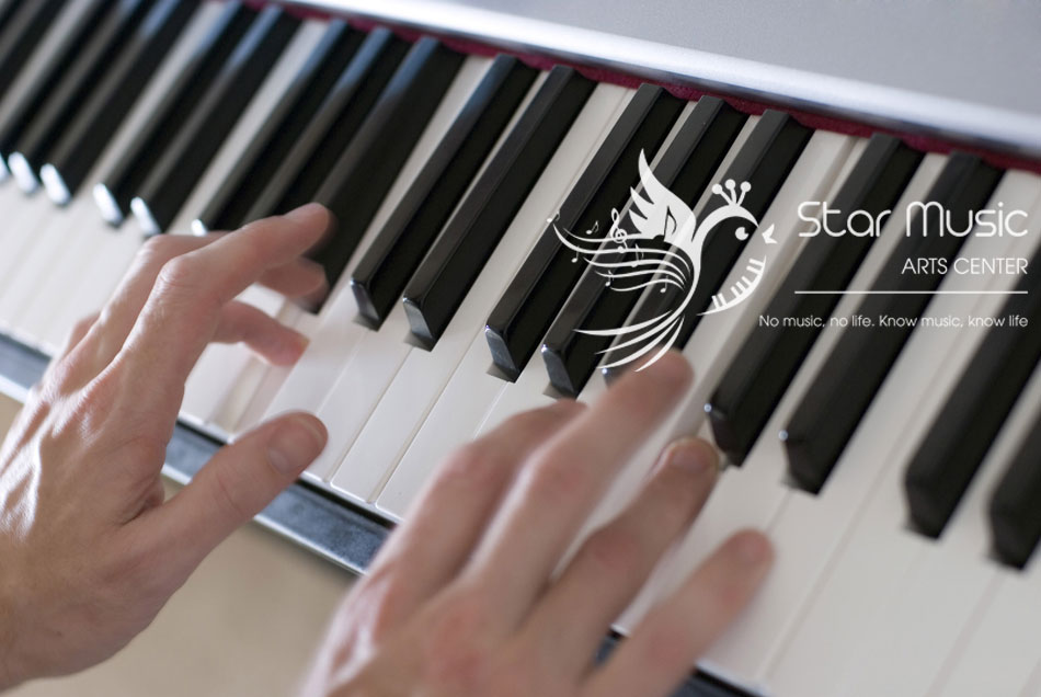 Tư thế đặt tay trên đàn piano